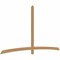 Ekena Millwork Bellingham Timber Gable Bracket, Western Red Cedar, 108"W x 58"H x 1 1/2"D x 3 1/2"F, 13/12 Pitch GBW108X58X0204BEL00SWR - alternate 5